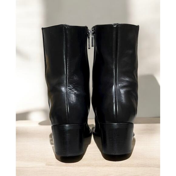 Vintage Coach J724 Evonne Leather Ankle Boot Size 6B - Picture 5 of 10